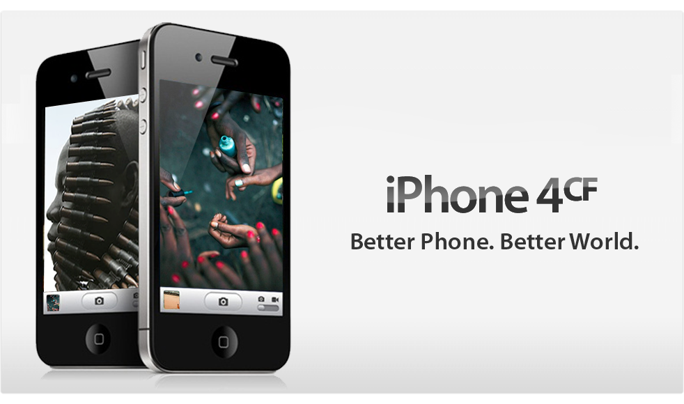 New iPhone 4CF. Better phone. Better world.